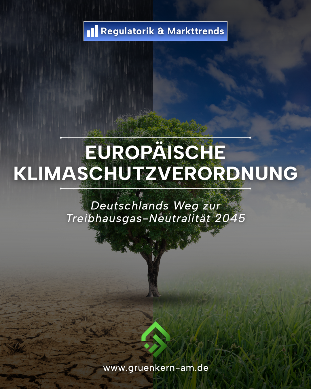 Europäische Klimaschutzverordnung als Treiber der Transformation – GrünKern Asset Management GmbH Europäische Klimaschutzverordnung und Deutschlands Weg zur Treibhausgas-Neutralität 2045